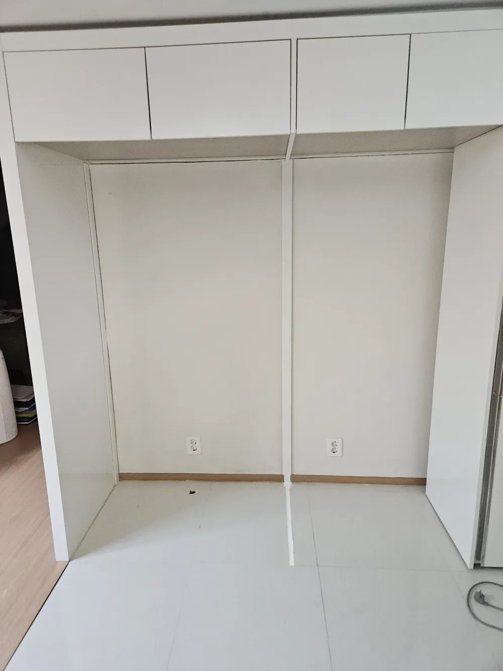 정자동 냉장고장부분리폼 시공 전 사진